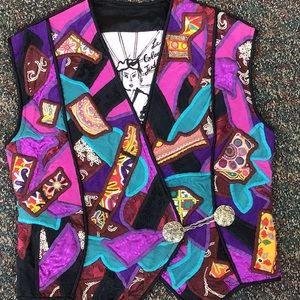 80’s retro Judith Roberts vest